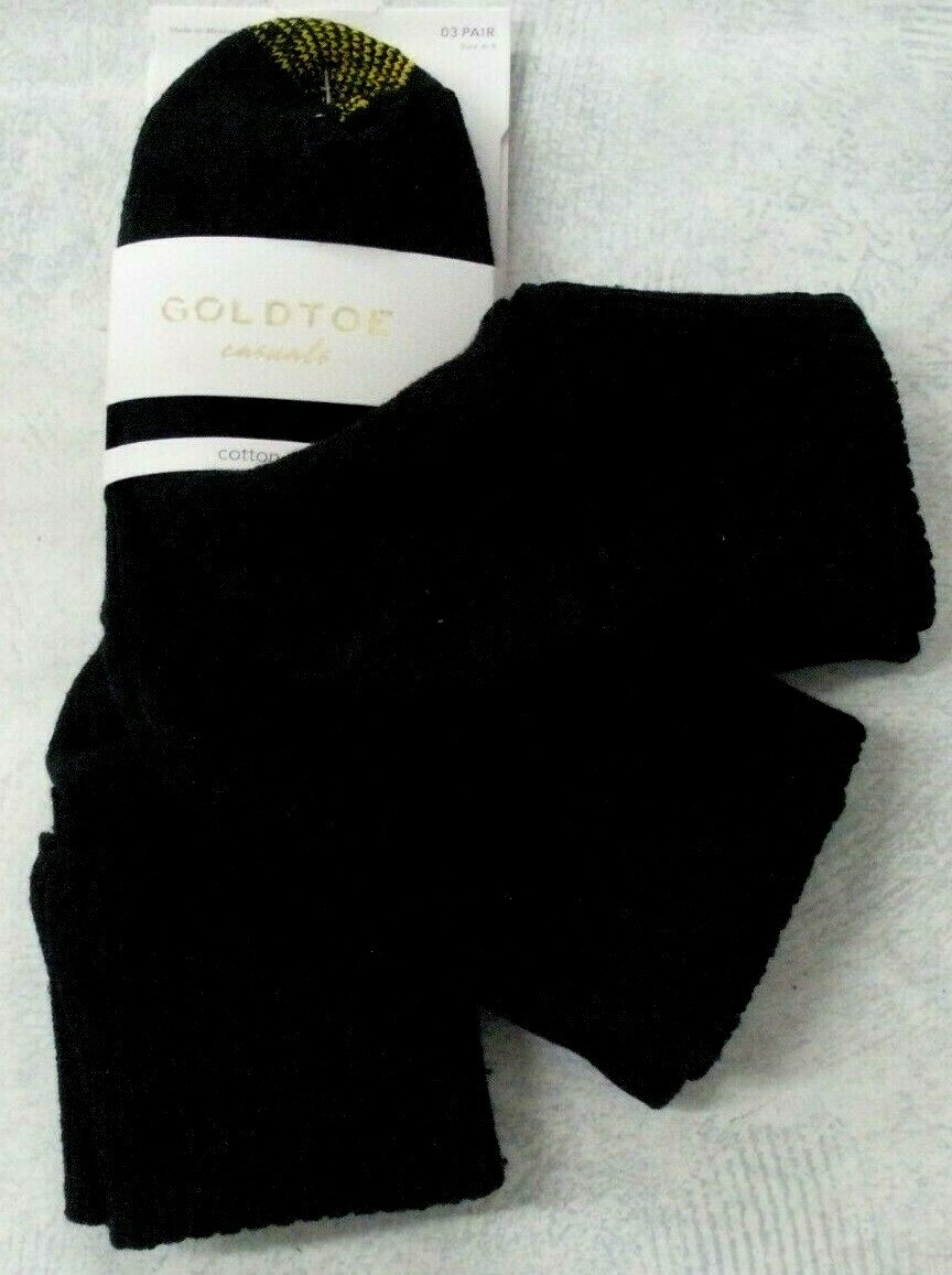 Gold Toe Women's Socks, Women's Bermuda Socks, Gold Toe 3524 3 Pair