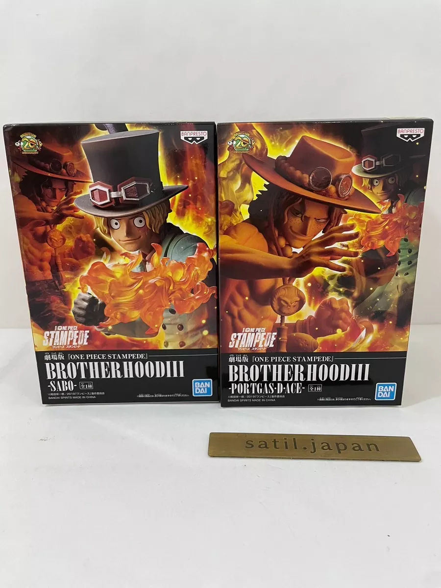 Banpresto One Piece: Stampede Movie Brotherhood Iii Portgas D. Ace, Figures & Dolls Scale Figures