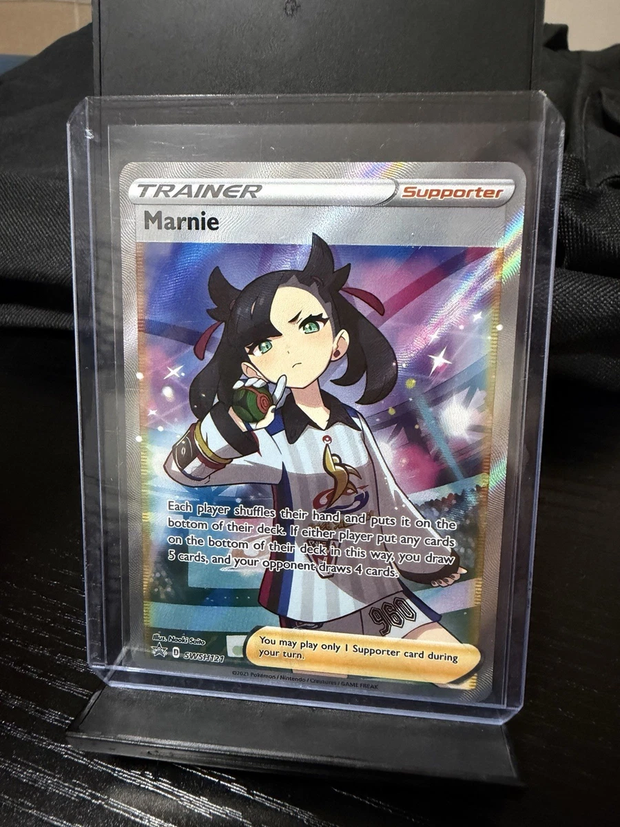 英語版 マリィ プロモ SWSH121 裁断ズレ エラー Marnie SWSH121 SWSH: Sword & Shield Promo Cards for sale | eBay