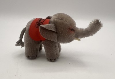 Vintage Steiff BABY Elephant Mohair- 3'' tall