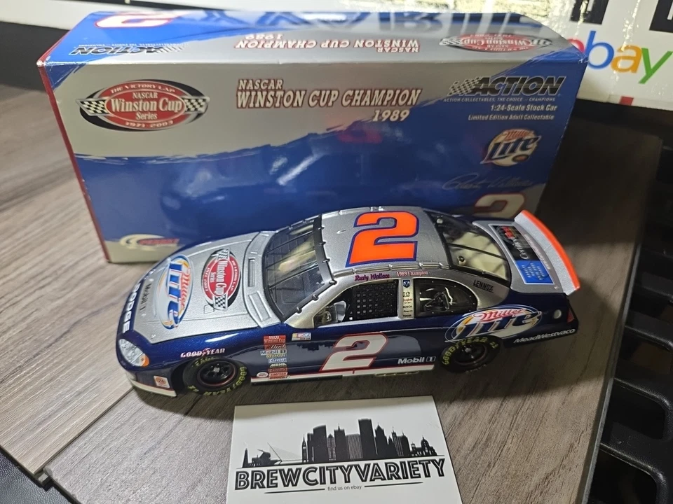 2003 Action Rusty Wallace #2 Miller Lite/The Victory Lap 1:24 - Image 3 of 4