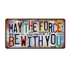 Vintage License plate Wall Decor Metal Sign Tin Signs for Bar Home Bedroom -M...