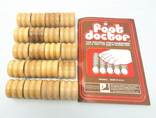 Vintage Foot Doctor Wooden Natural Rolling Foot Massager Rolls away the Pain