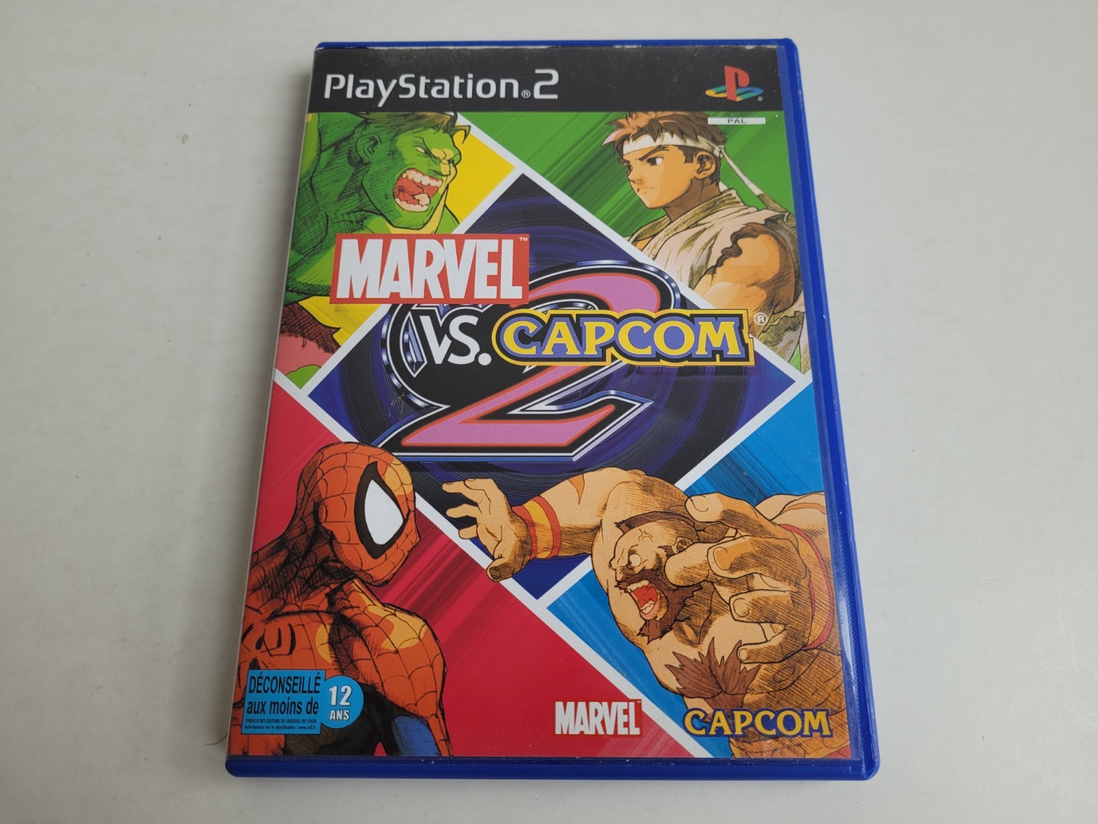 Ps2 PlayStation 2 Marvel VS Capcom FR