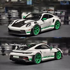 NOREV 1:12 Porsche 911 GT3 RS 2022 Simulation Alloy Car Model White Pattern Gift