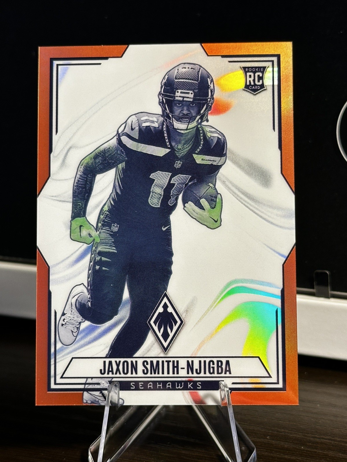 2023 Panini Phoenix - Contours Jaxon Smith-Njigba #CON-4 Orange /99 (RC)