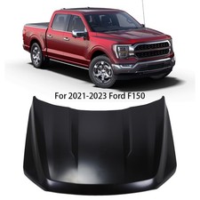 Hood Panel Aluminum For Ford F-150 2021-2023 Fo1230341 Primed Black