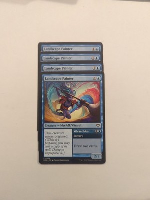 (4) Landscape Painter *PLAYSET* Secrets of Strixhaven Regular NM MTG
