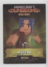2021 Raw Thrills Minecraft Dungeons Arcade Vending Cards Unique Foil Meadow 07mp