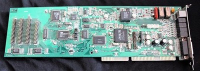 Boca ISA Sound/Modem Karte 1994   OPL3 kompatibel   Crystal CS4231 KL  Selten