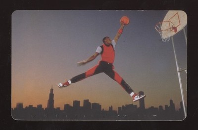 2013 Nike Gift Cards UNUSED Michael AIR Jordan 1985 LOGOMAN ROOKIE City Dunk!