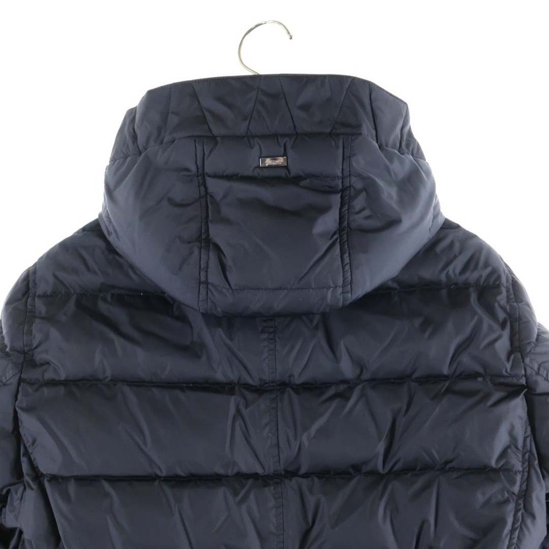 HERNO Double Zip Full Snap Button Down Coat Black… - image 4