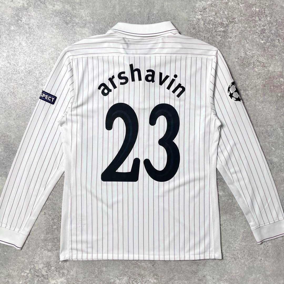 Andrey Arshavin Arsenal 2009-2010 Nike 3rd L/S Jersey #23