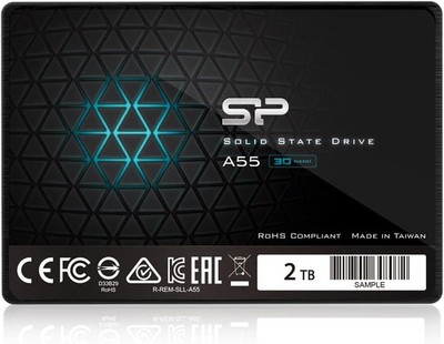 Silicon Power Ace A55 2TB SSD SATA III 500MB/s Festplatte, 2,5 Zoll, intern #100