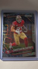 2025 Panini Prizm - Christian McCaffrey #156 Lazer Prizm
