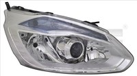 Hauptscheinwerfer Links TYC 20 15316 05 2 FÜR Ford Frontscheinwerfer Frontlicht