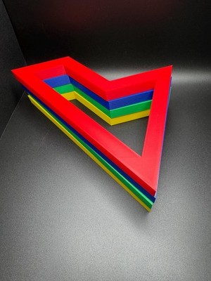Sphinx Puzzle - 3D Printed STEM Tool for All Ages, Pentagonal Rep-Tile Brain