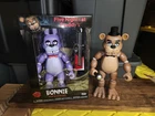 Five Nights at Freddy's Funko 13" Bonnie Sealed & Freddy Loose Complete 🔥