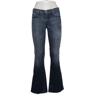 7 for All Mankind, Jeans, Größe: 27, Blau, Baumwolle/Elasthan, Einfarbig #HfP