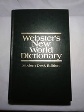 Webster's New World Dictionary Modern Desk Edition