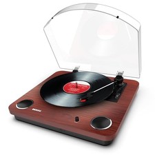 ION Audio Record Player with Built-in Speakers USB Headphone Jack Record Sound