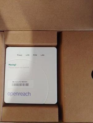 Brand New Nokia-ONT G-010G-R Openreach Optical Fibre GPON Terminal
