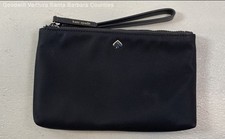 Kate Spade Jae Medium Nylon Double Zip Wristlet In Black