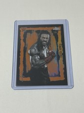 2025 Topps Chrome Cactus Jack WWE Roman Reigns Orange Festival Fury 10/25 🔥🔥 