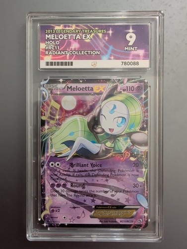 Meloetta-EX graded ACE 9 for sale on eBay