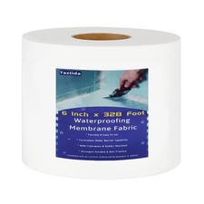 6 Inches X 328 Feet Waterproofing Membrane Anti Fracture Fabric, Reinforcing ...