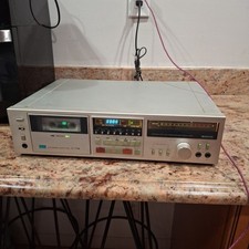 SANSUI D-770R SILVER   RaRe  MINT   Premium Vintage Stereo Cassette Deck