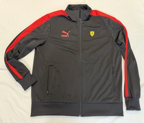 PUMA Men's Scuderia Ferrari Full Zip Track Jacket Size XL Coat Racing