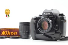 2Lens N MINT   Nikon F4S SLR 35mm Film Camera AF 50mm f1.4 28-80mm From JAPAN