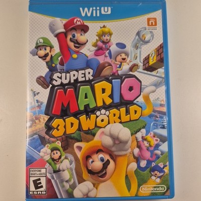 Super Mario 3D World (Nintendo Wii U, 2013) CIB Complete - Tested