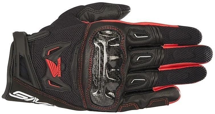 Guantes De Moto Alpinestars Honda SMX-2 Air Carbon V2 - Negro/Rojo 356781813 - Imagen 1 de 1