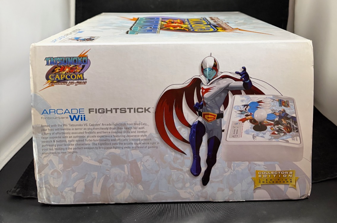 Tatsunoko vs Capcom Arcade Fight Stick Madcatz Controller w/ Game