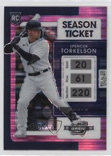 2022 Panini Chronicles Contenders Optic Pink Pulsar Prizm Spencer Torkelson 0c2