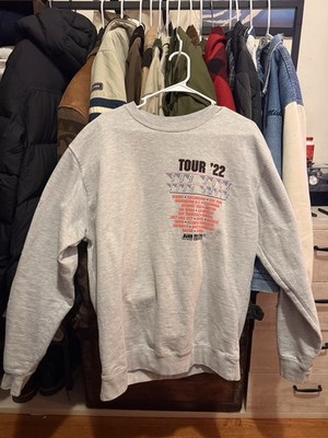 John Mayer Sob Rock Authentic Light Gray Music Concert Tour Sweatshirt Size XL