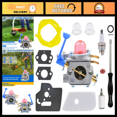 Carburetor 128LD 125L 125LDX 128C 128CD Trimmer C1Q-W40A - Fits Husqvarna & Jons