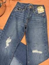 GIRLS High-Rise Relaxed Taper Ankle Jeans - Art Class - SIZE 10