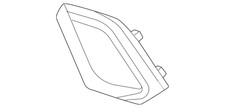 Genuine Honda Garnish L Front Bmpr 71157-3d4-a01 Genuine Honda Garnish L Front Bmpr 71157-3d4-a01