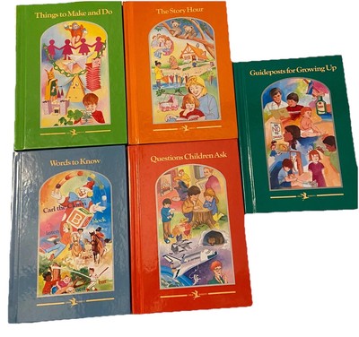 Child Horizons Lot Of 5 Educational Books