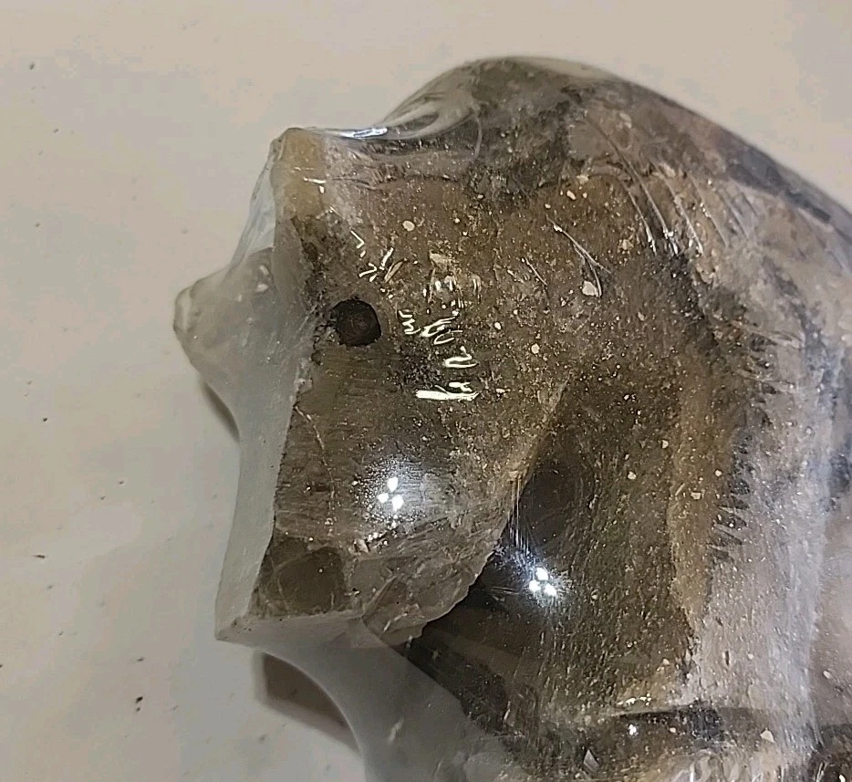 Bull Himalayan Salt Lamp New With Dimmer Switch And Bulb Grey - Image 3 of 4