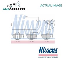 A/C AIR CONDITIONING DRYER 95172 NISSENS NEW OE REPLACEMENT