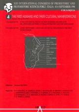The first humans and their cultural manifestations - Fiorenzo Facchini [1996]