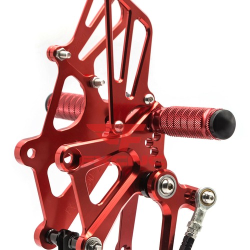 CNC Adjustable Rearsets Footpegs For CBR125R cbr125r 2011-2015 2013 2014 87mm - Picture 10 of 10