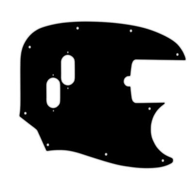 USA CUSTOM PICKGUARD für FENDER  AMERICAN PERFORMER MUSTANG BASS  - 3 Ply PG BL 