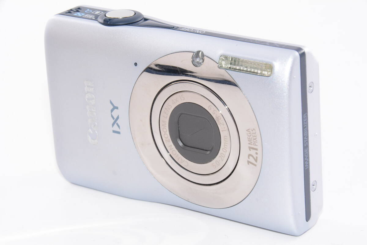 Canon IXY 200F Silver 12.1MP Digital Camera English Language