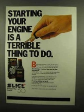 1992 Slick 50 Engine Formula Ad - Starting is Terrible