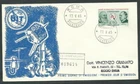 1965 ITALY FDC RE.RU. EIGHT ARRIVAL STAMP - KI10-2